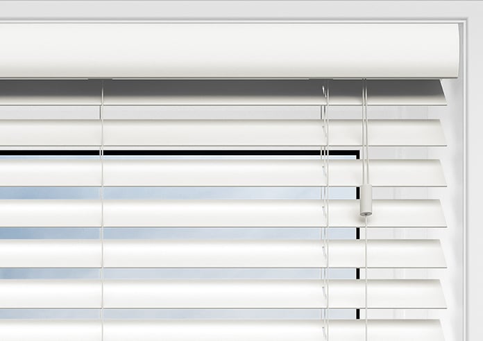 Ecowood, Soft White Satin - Motorised Venetian Blind - Image 8